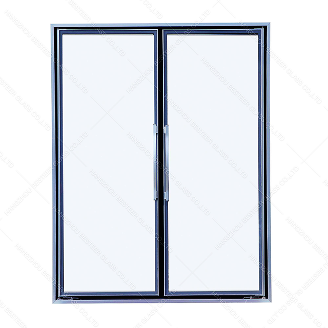 Supermarket Frameless Heated Glass Door for Commercial Refrigeration