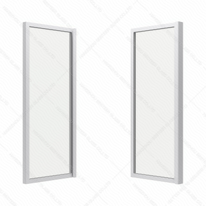 Vertical Commercial Freezer Glass Door with Full Length Handle