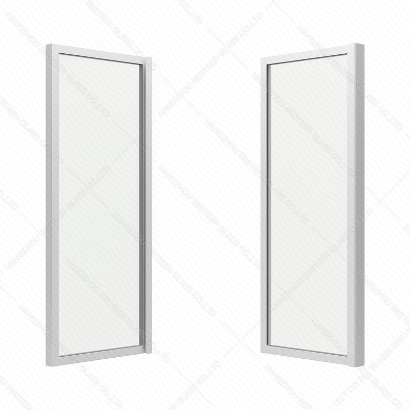 Vertical Commercial Freezer Glass Door with Full Length Handle