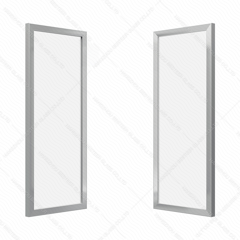 Stainless Steel Display Showcase Chiller Glass Door