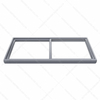 Flat Door for Glass Top Freezer with PVC Assembly Frame 