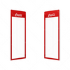 Vertical Frameless Glass Door for Beverage Cooler 