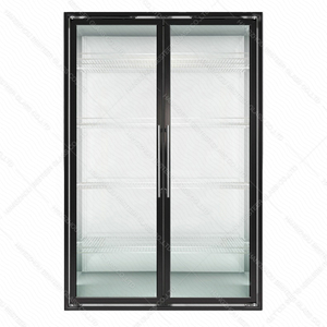 Reach-In Glass Half Swing Door for Freezer with LED Light