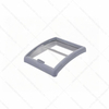 Glass door & frame for glass top ice cream display freezer