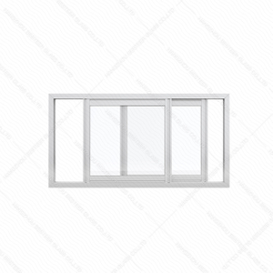 Sliding Glass Door System for Cake Display Cabinet (Optional Mirror Glass Design)