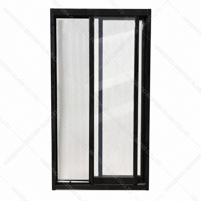 Sliding Glass Door with Positioning and Auto Return for Commercial Freezer