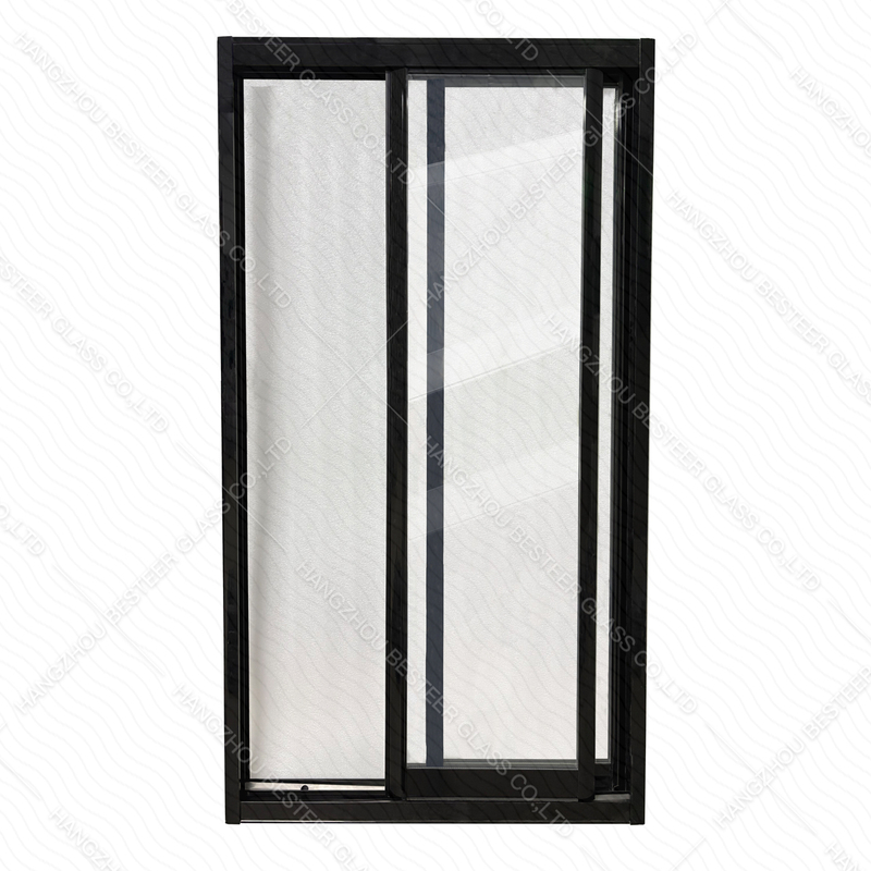 Sliding Glass Door with Positioning and Auto Return for Commercial Freezer