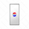 3D Illuminated Logo Glass Door for Pepsi refrigerated display cases