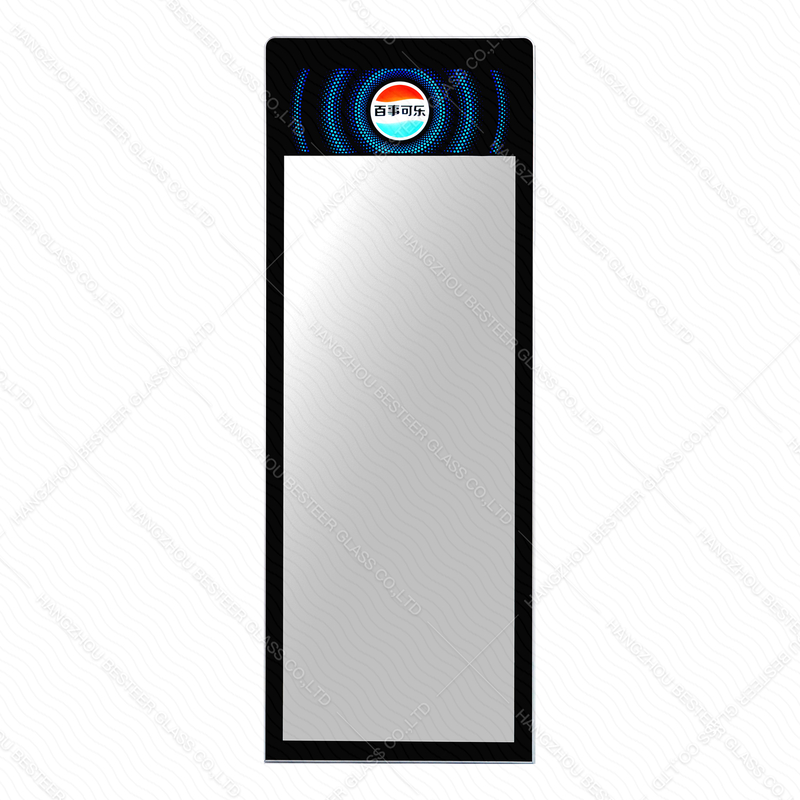 Illuminated Glass Door with Spread Light for Pepsi Beverage Coolers